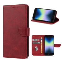 Solidenz bookcase iPhone SE (2022 / 2020) – iPhone 8 and iPhone 7 – Red