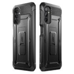 Supcase 360 Backcase hoesje met screenprotector Samsung Galaxy A14 - Zwart - Afbeelding 9