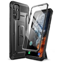 Supcase 360 Backcase met screenprotector Samsung A34 – Zwart