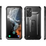 Supcase 360 Backcase met screenprotector Samsung A34 - Zwart - Afbeelding 2