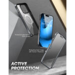 Supcase EdgeMag Hoesje met screenprotector iPhone 14 Pro - Zwart - Afbeelding 3