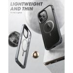Supcase EdgeMag Hoesje met screenprotector iPhone 14 Pro - Zwart - Afbeelding 4
