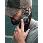 Supcase EdgeMag Hoesje met screenprotector iPhone 14 Pro - Zwart - Afbeelding 9
