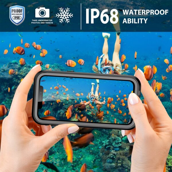 Turtle Shift Volledig waterdicht en stofdicht hoesje iPhone 13 Pro Max - Afbeelding 5
