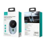 USAMS 15W Magnetic Car Holder with Charging Function - Ventilation Grid - Image 10