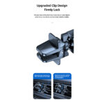 USAMS 15W Magnetic Car Holder with Charging Function - Ventilation Grid - Image 5