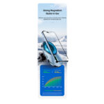 USAMS 15W Magnetic Car Holder with Charging Function - Ventilation Grid - Image 6