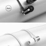 USAMS Bedrade In-Ear Oordopjes 1.2m met 3.5mm AUX aansluiting - Wit - Afbeelding 2