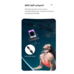 USAMS waterproof phone case for phones up to 7 inches - Black - Image 8