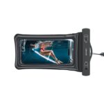 USAMS waterproof phone case for phones up to 7 inches - Black - Image 3