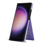 Fashion wallet case with lanyard Samsung Galaxy S22 Ultra - Violet - Image 13