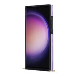Fashion wallet case with lanyard Samsung Galaxy S22 Ultra - Violet - Image 8