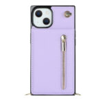 Solidenz Fashion Wallet met koord iPhone 14 - Violet - Afbeelding 6
