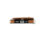Solidenz Fashion Wallet met koord iPhone 15 Pro - Bruin - Afbeelding 13