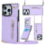 variatie Solidenz Fashion Wallet with lanyard iPhone 15 Pro – Violet