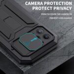 Dustproof metal case iPhone 13 Pro - Black - Image 5