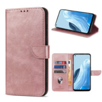 Solidenz Bookcase Oppo Reno8 5G – Rose Gold