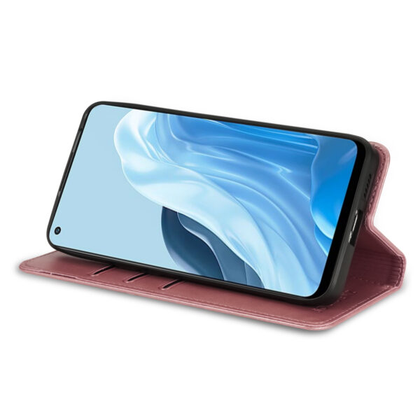 Solidenz Bookcase Oppo Reno8 Pro - Rose Gold - Image 5