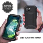 Dustproof metal case iPhone 13 - Black - Image 3
