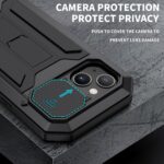 Dustproof metal case iPhone 13 - Black - Image 5