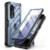 variatie Supcase UBPro with screen protector Samsung Z Fold5 – Icy Blue