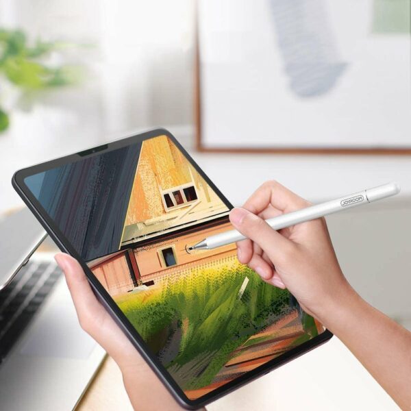 Joyroom Stylus pen met Precision disc - Wit - Afbeelding 2