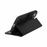 Solidenz Moda Book iPhone 14 Plus genuine leather case - Black - Image 4