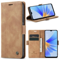 Solidenz Urban Book Oppo A17 case – Brown