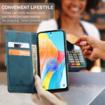 Solidenz Urban Book Oppo A98 5G case - Blue - Image 8