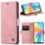 variatie Solidenz Urban Book Oppo A98 5G hoesje – Roze