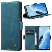 Solidenz Urban Book Oppo Reno8 Lite hoesje – Blauw