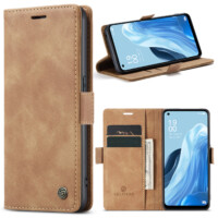 Solidenz Urban Book Oppo Reno8 Lite case – Brown