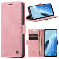 Solidenz Urban Book Oppo Reno8 Lite hoesje – Roze