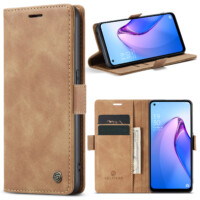 Solidenz Urban Book Oppo Reno8 Pro case – Brown