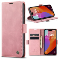 Solidenz Urban Book iPhone 15 Pro Max hoesje – Roze