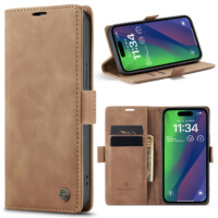 Solidenz Urban Book iPhone 15 Plus case – Brown