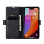 Solidenz Urban Book iPhone 15 Pro hoesje - Zwart - Afbeelding 5