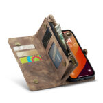 Solidenz Urban Wallet iPhone 15 Pro Max case - Brown - Image 13