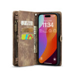 Solidenz Urban Wallet iPhone 15 Pro Max case - Brown - Image 4
