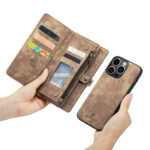 Solidenz Urban Wallet iPhone 15 Pro Max case - Brown - Image 8