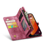 Solidenz Urban Wallet iPhone 15 Pro case - Red - Image 14