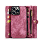 Solidenz Urban Wallet iPhone 15 Pro case - Red - Image 5