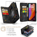 Solidenz Urban Wallet iPhone 14 Pro Max case - Black - Image 9