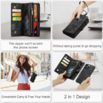 Solidenz Urban Wallet iPhone 14 Pro Max case - Black - Image 10