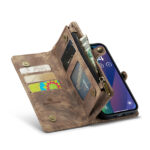 Solidenz Urban Wallet iPhone 15 hoesje - Bruin - Afbeelding 4