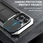 Stofdicht metalen hoes iPhone 15 Pro - Zilver - Afbeelding 7