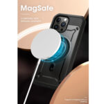 Supcase UBMag iPhone 15 Pro hoesje met screenprotector - Zwart - Afbeelding 5