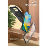 Supcase UBMag iPhone 15 Pro hoesje met screenprotector - Zwart - Afbeelding 8