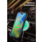 Supcase UBMag iPhone 15 Pro hoesje met screenprotector - Zwart - Afbeelding 10
