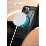 Supcase UBMag iPhone 15 Plus hoesje met screenprotector - Zwart - Afbeelding 5